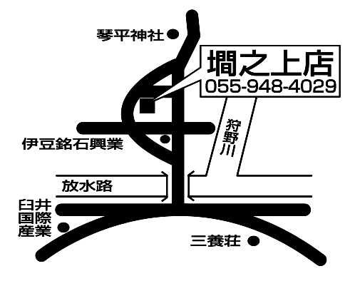 墹之上店地図