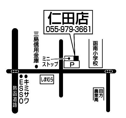仁田店地図